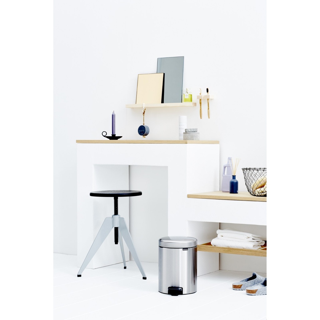 Prullenbak 5.0l NewIcon Brabantia fpp matt steel sfeer 1