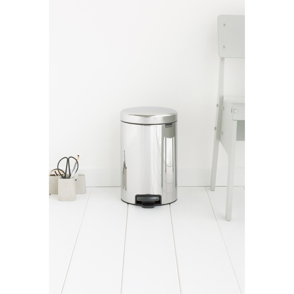 Prullenbak 12.0l NewIcon Brabantia steel sfeer 1
