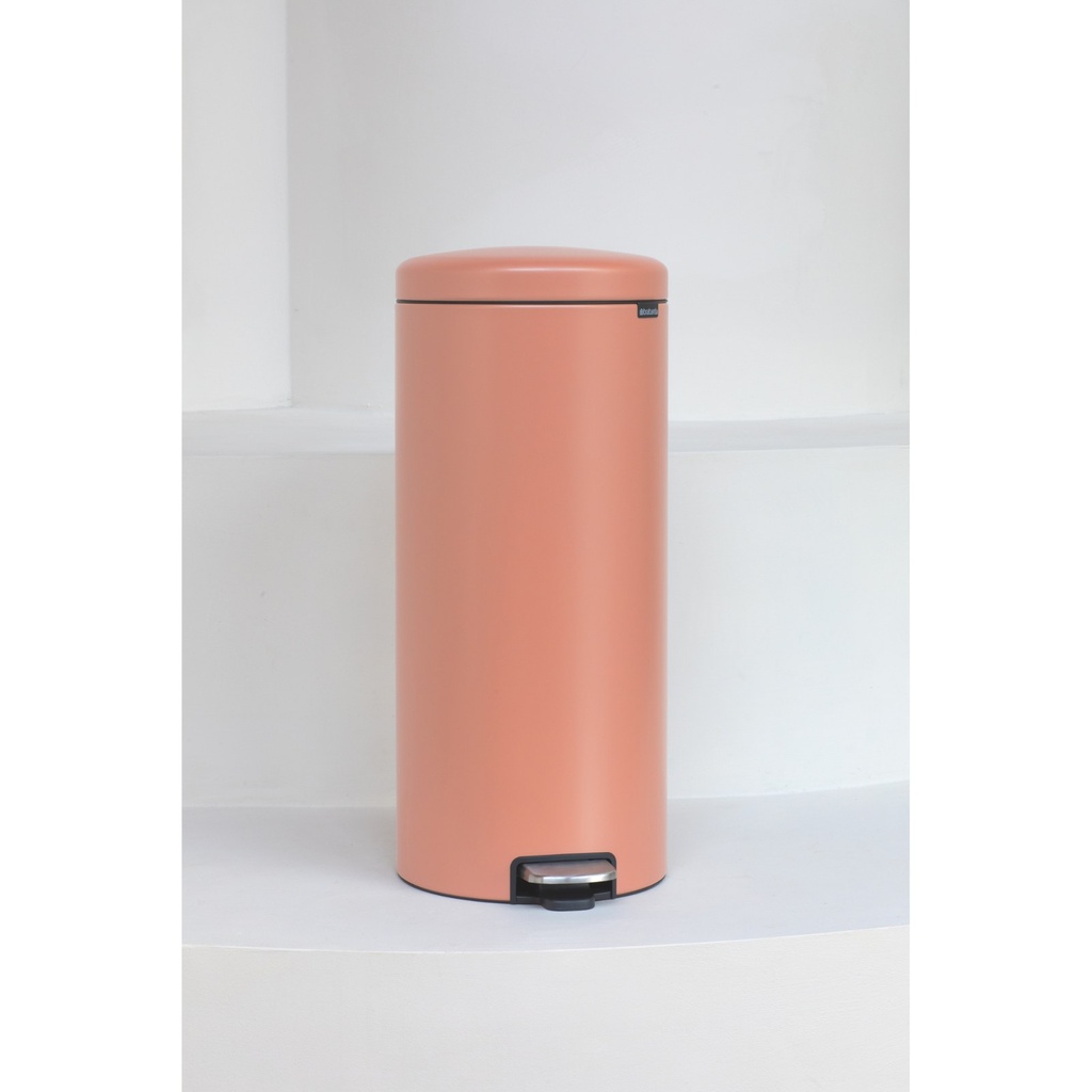 Prullenbak 30.0l NewIcon Brabantia warm copper sfeer 1