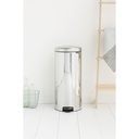 Prullenbak 30.0l NewIcon m/metalen binnenemmer Brabantia steel sfeer 1