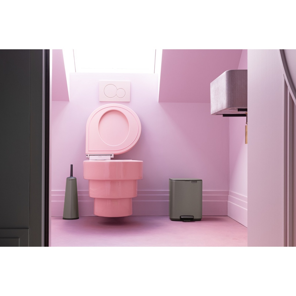 Prullenbak 7.0l Bo pedaal Brabantia platinum sfeer 1