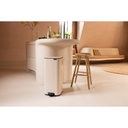 Prullenbak 30.0l Bo pedaal Brabantia soft beige sfeer 1