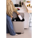 Prullenbak 2x30.0l Bo pedaal Brabantia soft grey sfeer 1