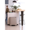 Prullenbak 2x30.0l Bo pedaal Brabantia soft grey sfeer 2