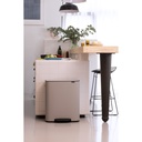 Prullenbak 2x30.0l Bo pedaal Brabantia soft grey sfeer 3