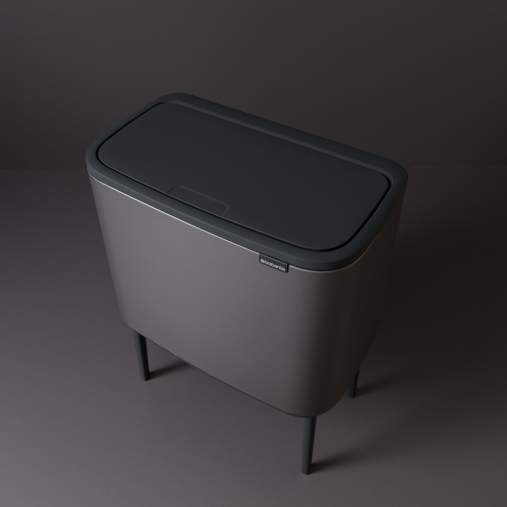 Prullenbak 36.0l Bo touch Brabantia platinum sfeer 3