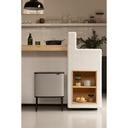 Prullenbak 11/23.0l Bo touch Brabantia soft grey sfeer 3