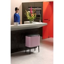 Prullenbak 11/23.0l Bo touch Brabantia lilac pink sfeer 1
