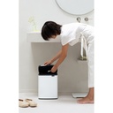 Prullenbak 12.0l Bo Brabantia white sfeer 3