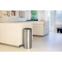 Prullenbak 30.0l touch bin Brabantia fpp matt steel sfeer 3