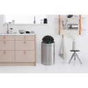 Prullenbak 10/23.0l touch bin Brabantia fpp matt steel sfeer 2