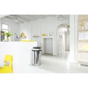 Prullenbak 60.0l touch bin Brabantia steel sfeer 1