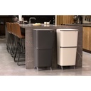 Prullenbak 25/10/10.0l SortUp Hi Brabantia soft beige sfeer 2