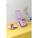 Prullenbak sort&go 6.0l Brabantia lilac pink sfeer 1