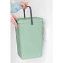 Prullenbak sort&go 16.0l Brabantia jade green sfeer 2