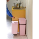 Prullenbak sort&go 25.0l Brabantia lilac pink sfeer 3