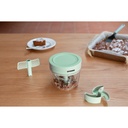 Hakmolen handmatig Tasty+ Brabantia jade green sfeer 3