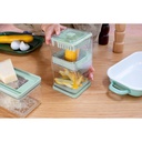 Groentesnijder Tasty+ Brabantia jade green sfeer 1