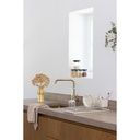 Afdruiprek compact sinkside Brabantia soft beige sfeer 2