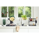Afdruiprek inklapbaar sinkside Brabantia dark grey sfeer 3
