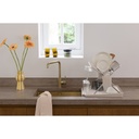 Afdruiprek inklapbaar sinkside Brabantia soft beige sfeer 1