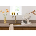 Afdruiprek inklapbaar sinkside Brabantia soft beige sfeer 2