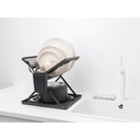 Afdruiprek inklapbaar compact sinkside Brabantia dark grey sfeer 1