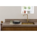 Afdruipmat sinkside siliconen Brabantia soft beige sfeer 1