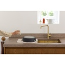Afdruipmat sinkside siliconen Brabantia soft beige sfeer 2