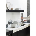 Afdruipmat 47x40cm sinkside microvezel Brabantia dark grey sfeer 3