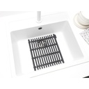 Gootsteenmat sinkside Brabantia dark grey sfeer 1
