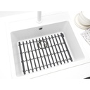 Gootsteenmat sinkside Brabantia dark grey sfeer 2