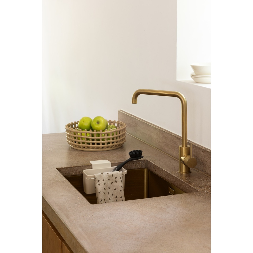 Gootsteen organiser sinkside Brabantia soft beige sfeer 3