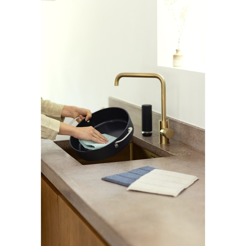 set van 3 sponsdoekjes 16x22cm sinkside microvezel Brabantia mix colours sfeer 3