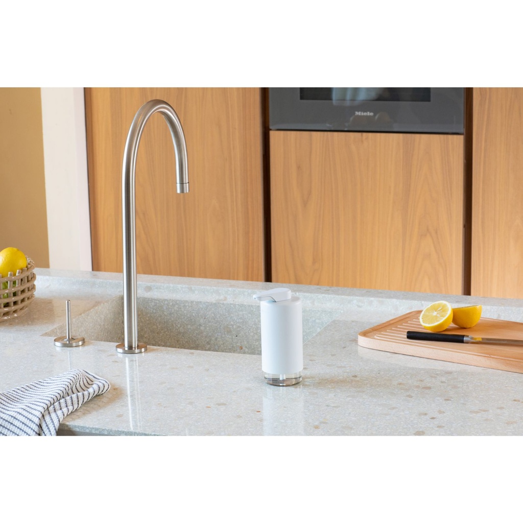 Zeepdispenser 20.0cl sinkstyle Brabantia mineral fresh white sfeer 1