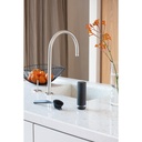 Afwasmiddeldispenser knijpfles 20.0cl sinkstyle Brabantia dark grey sfeer 1