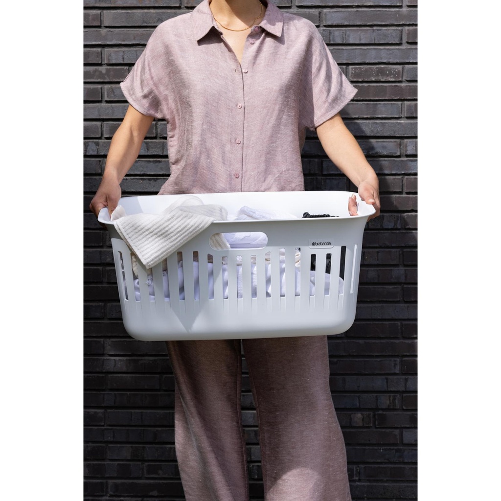 Wasmand 40.0l collect-it Brabantia white sfeer 1