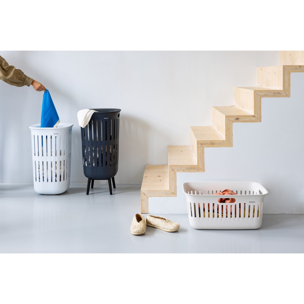Wasmand 40.0l collect-it Brabantia soft beige sfeer 3