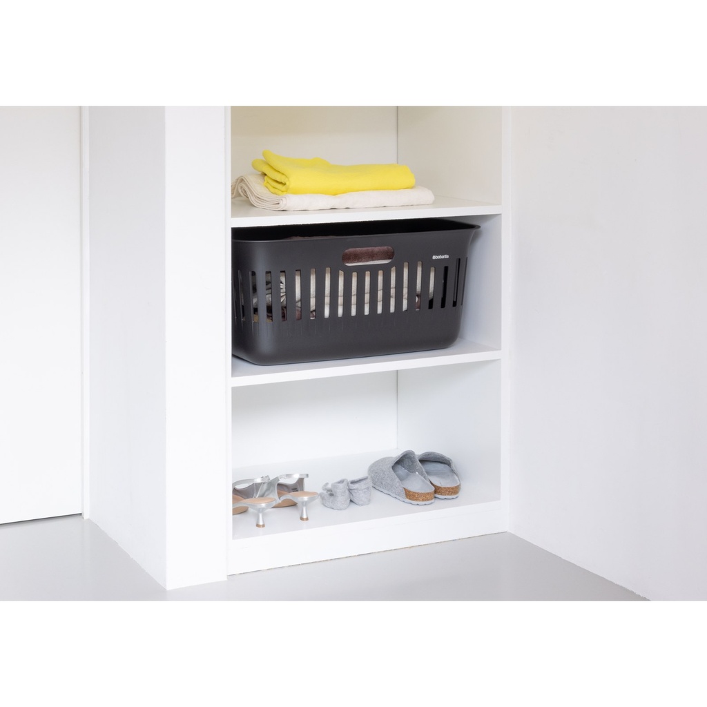 Wasmand 40.0l collect-it Brabantia black sfeer 1