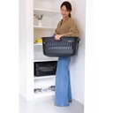 Wasmand 40.0l collect-it Brabantia black sfeer 2