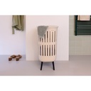 Wasmand m/deksel 55.0l collect-it hi Brabantia soft beige sfeer 1