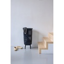 Wasmand m/deksel 55.0l collect-it hi Brabantia black sfeer 1