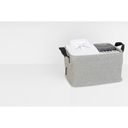 Wasmand opvouwbaar 35.0l Brabantia grey sfeer 1