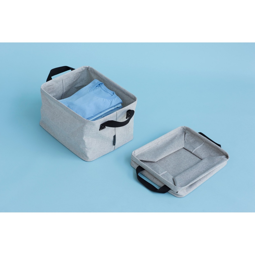 Wasmand opvouwbaar 35.0l Brabantia grey sfeer 3