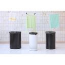 Wasbox m/kunststof deksel 35.0l Brabantia white/dark grey sfeer 1
