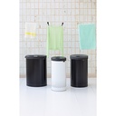 Wasbox m/kunststof deksel 35.0l Brabantia white/dark grey sfeer 2