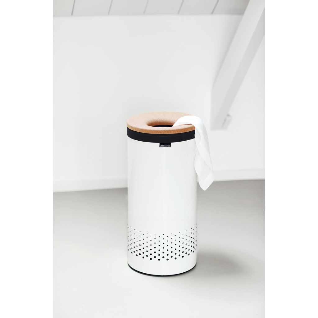 Wasbox m/kurken deksel 35.0l Brabantia white sfeer 1