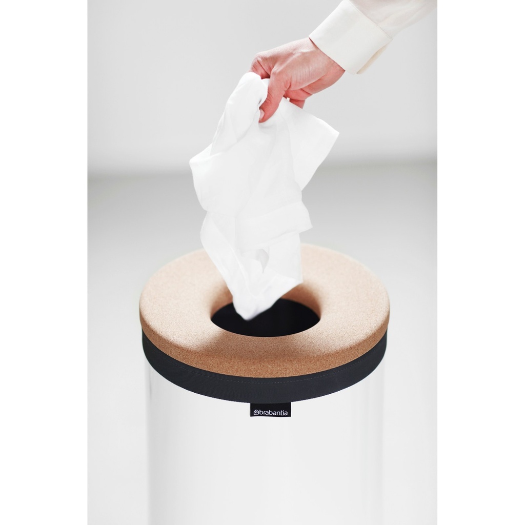 Wasbox m/kurken deksel 35.0l Brabantia white sfeer 3