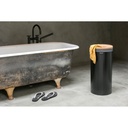 Wasbox m/kurken deksel 35.0l Brabantia matt black sfeer 1