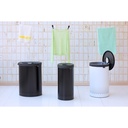 Wasbox m/kunststof deksel 60.0l Brabantia white/dark grey sfeer 2